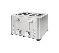 ProfiCook Grille-pain PC-TA1252 4 fentes inox 2 commandes fonctions décongélation/réchauffage