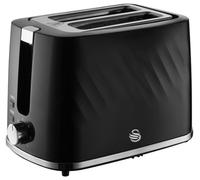 Grille-Pain À 2 Tranches, Noir - ST14071BLK