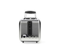Nedis Grille-pain à 7 niveaux de cuisson 1450 W Argent