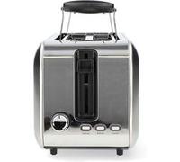 Nedis Grille-pain à 7 niveaux de cuisson 1450 W Argent