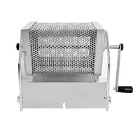 Grille-pain à grains de café, grille-pain manuel en grains de café domestique avec manivelle en acier inoxydable