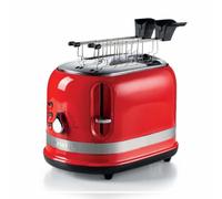 Grille-pain Ariete 0149 Deux pinces Six niveaux de brunissement différents Trois fonctions Rouge 815 W