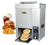 Grille-Pain Automatique À Chauffage Rapide pour Burgers, Grille-Pain à Hamburgers Vertical 2000W, Réglage Facile Épaisseur Et Température, 1400 Tranches/Heure pour Restauration Rapide