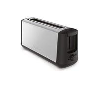 grille pain avec 1 fente 1000W gris noir