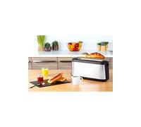 grille pain avec 1 fente 1000W gris noir tl4308
