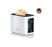 grille pain avec 2 fentes 1000W blanc noir