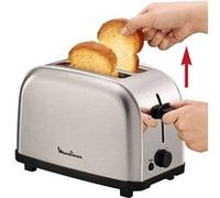 Grille Pain Avec 2 Fentes 700w Gris