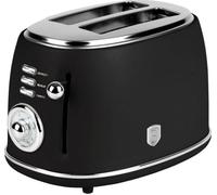 Grille-pain - Berlinger Haus - BH-9642 - Noir Mat - 2 Tranches - 2 Emplacements