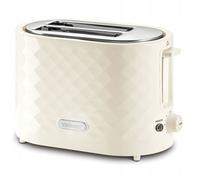 Grille-pain - BESTRON - ZTS 7632 F - 2 tranches - 750 W - Beige