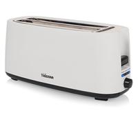 Grille-pain Blanc 1400W 2 Fentes Longues