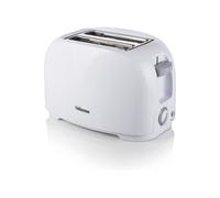 Grille-pain Blanc 2 Fentes 800W Compact