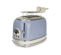 Grille-pain Bleu Vintage 2 Fentes 810W