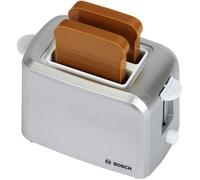 Theo Klein Grille-pain Happy Silver 9231 – Fonction mécanique, 2 tranches factices – Dès 3 ans