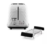 De’Longhi CTJ 2103.W grille-pain 2 part(s) 900 W Noir, Blanc