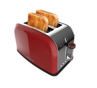 Cecotec Grille-pain vertical Toastin' time 850 Red Lite, 850 W, Capacité pour 2 tartines, Fente large, Acier inox, Fonctions préconfigurées pour plus de commodité, Contrôle du grillage personnalisable