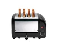 Dualit 40357 Grille-pain 4 fentes - Inox/Noir mat