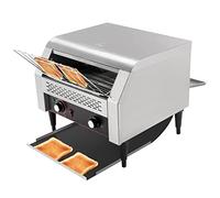 Grille-Pain Commercial à convoyeur, Double élément Chauffant, 450 pièces/Heure, Grille-Pain électrique Industriel à Vitesse réglable pour Pain, Bagel, Aliments cuits au Four
