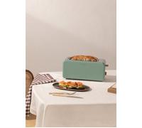 TOAST RETRO - Grille-pain À Fentes Larges Vert Sauge