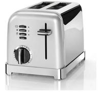 Grille-pain - CUISINART - CPT160SE - 2 tranches - 900W - Gris perle