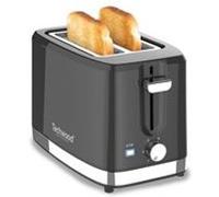 Grille-pain décor inox - Techwood TGP-7062 Fentes larges Design élégant Contrôle personnalisé