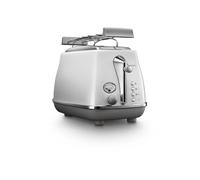 Grille-pain - DELONGHI - CTOC2103.W - 900 W - 2 fentes - Blanc