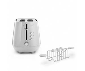 Grille-pain Delonghi Eclettica Blanc - CTY2103.W