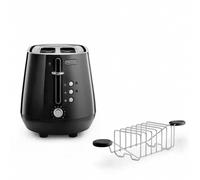 Grille-pain Delonghi Eclettica Noir - CTY2103.BK