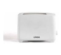 Grille-pain deux fentes livoo dod162w coloris blanc - 750w dod162w Blanc
