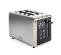 Grille-pain digital DOD205 Livoo 2 fentes larges 3,5 cm 850 W Panneau de contrôle tactile Gris
