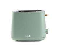 DOMO WOOD YOU Grille-pain pour 2 tranches, 1000 W, vert DO973T
