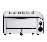 "Grille-pain Dualit 6 fentes AWS Sélecteur - Acier inoxydable"