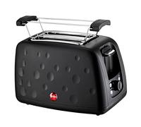 Grille-pain, ELDOM TO245B, 900W, Noir, Pain Grillé Croustillant Pour le Petit Déjeuner? Rouleaux Chauds Pour le Dîner? Vous Pouvez les Avoir Tous les Jours.