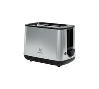 Grille-pain électrique 2 tranches Electrolux E3T1-3ST 800 W en acier inoxydable noir