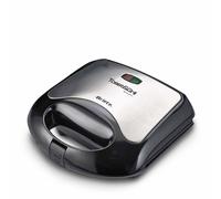 Ariete Gril électrique Toast & Grill Easy – 308 cm² – Plaques rayées antiadhésives