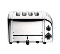 Grille-pain électrique - DUALIT - 4 tranches - 2200W - Fonction décongélation et bagels