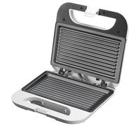 Grille Pain Électrique - MELCHIONI - TOSTINA NEW - Plaques Anti-Adhésives - 2 Tranches - Compact
