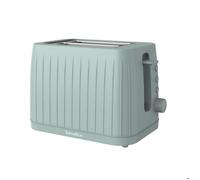 Grille-pain électrique - Terraillon- BISTRIA Vert- 2 fentes - 870W - 8 niveaux dorage - Décongelation - Réchauffage viennoiseries
