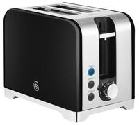 Grille-Pain En Acier Inoxydable 2 Tranches, Noir - ST19031BLK