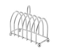 Grille-pain en acier inoxydable for 6 tranches de pain, rangement d'ustensiles, for la maison, l'hôtel, la boulangerie