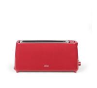 Grille-pain fente longue - LIVOO - DOD168RC - 900 W - Thermostat réglable : 7 niveaux - Rouge