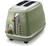 De'Longhi CTOV 2103.GR Grille-Pain, Olive