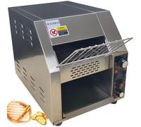 Grille-pain industriel avec double chauffage et vitesse réglable pour un usage commercial