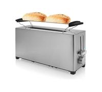 Grille-pain Inox Brossé 1050W 1 Fente Longue