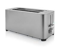 Grille-pain Inox Brossé 1400W 2 Fentes Longues