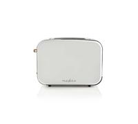 Grille-Pain Nedis KABT510EWT (Blanc/Marron)