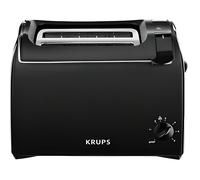Grille-pain KRUPS KH1518 - 2 tranches - Noir - 700 Watts