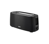 Grille-pain EDM Double rainure Noir 1400 W