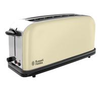 Grille-pain long Russell Hobbs Colours Plus 21395-56 2 tranches crème extra-long 6 niveaux décongélation réchauffage