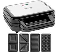 Concept Appareil à croque-monsieur SV3070 4 en 1 900 W plaques interchangeables Noir