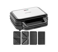 Grille-pain machine à sandwich XXL 4en1 900W SV3070 plaques interchangeables